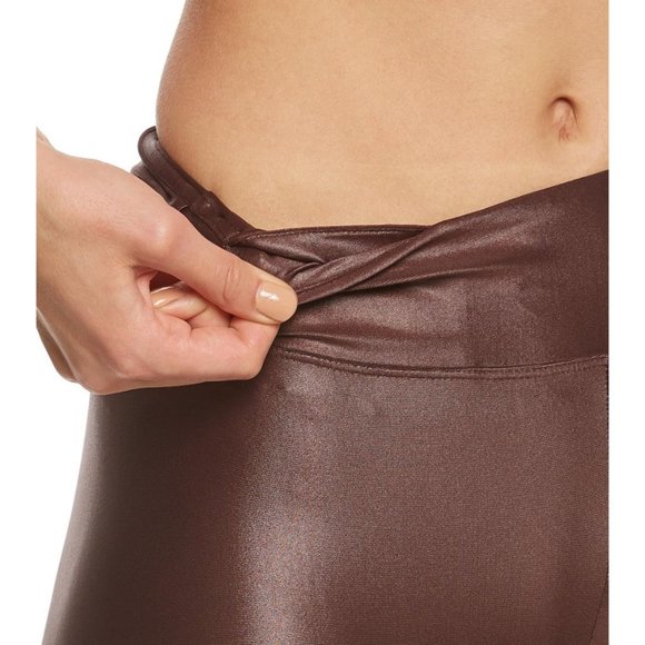 Koral Lustrous High Rise Leggings in Bordeaux XS - Picture 4 of 15